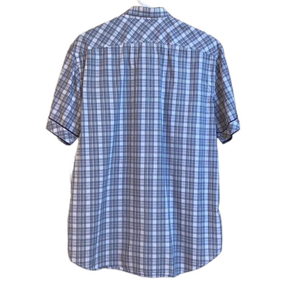 American Rag Snap Button Men’s Button Down Shirt Size Large - Picture 3 of 12